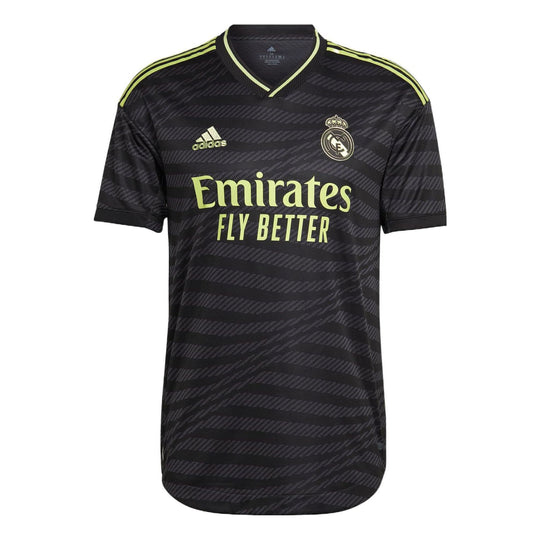 Спортивная футболка Adidas Real Madrid 22/23 Third Authentic Jersey HI1657, черный