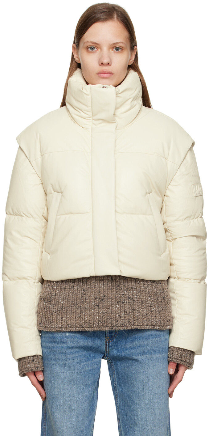 

Пуховик Off-White Bailey Mackage, Серый
