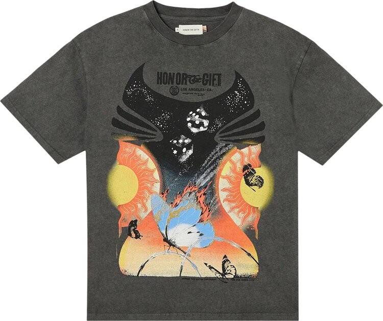 

Футболка Honor The Gift Higher Power Short-Sleeve Tee 'Black', черный