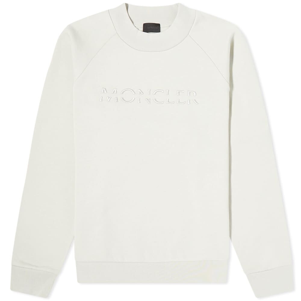 

Толстовка Moncler Tonal Logo Crew Sweat
