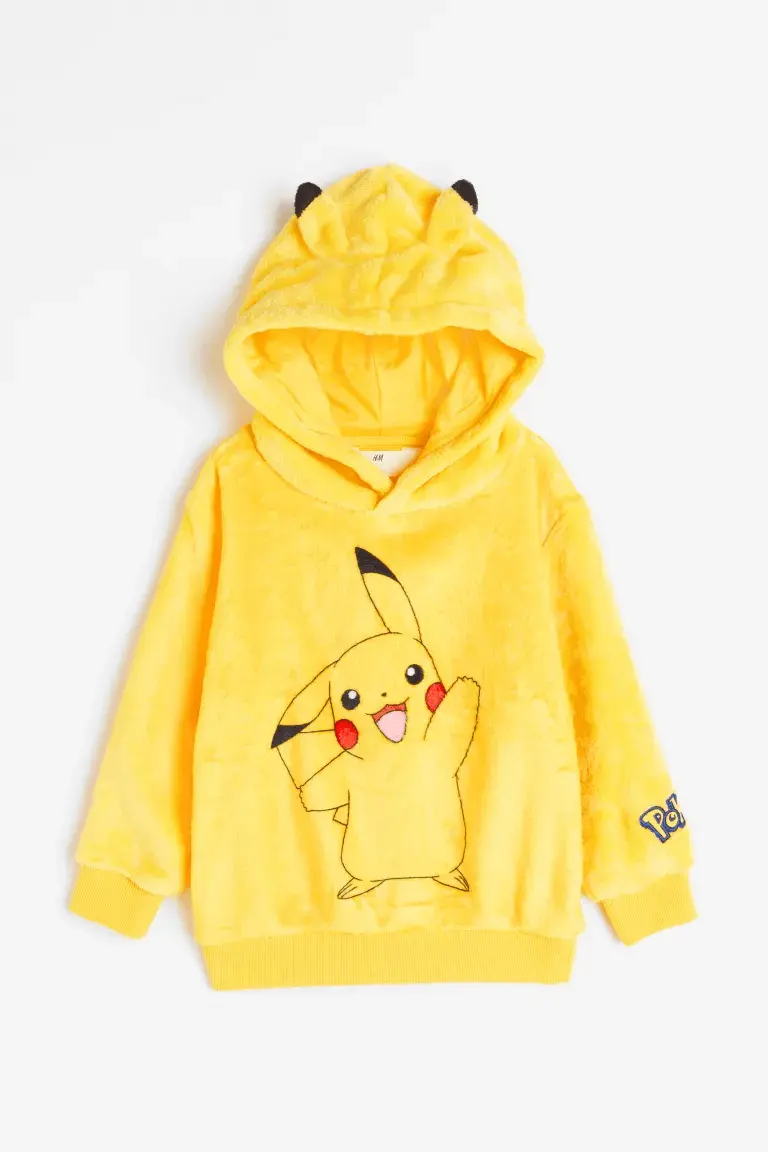 

Худи H&M x Pokémon Printed Pile, желтый