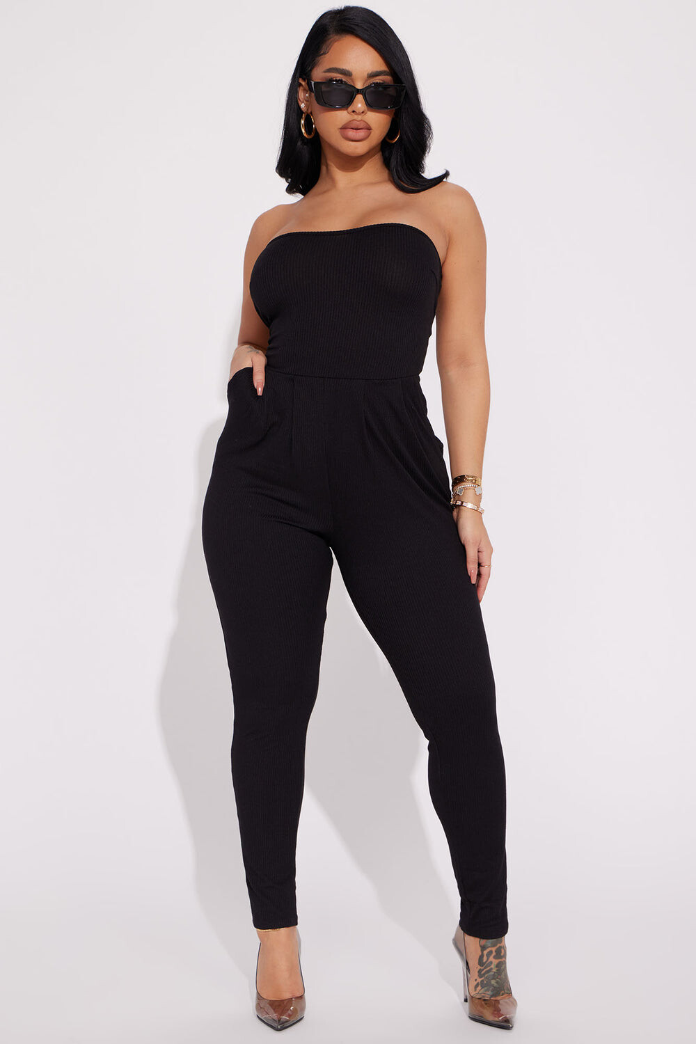 

Комбинезон Fashion Nova RR45931, черный