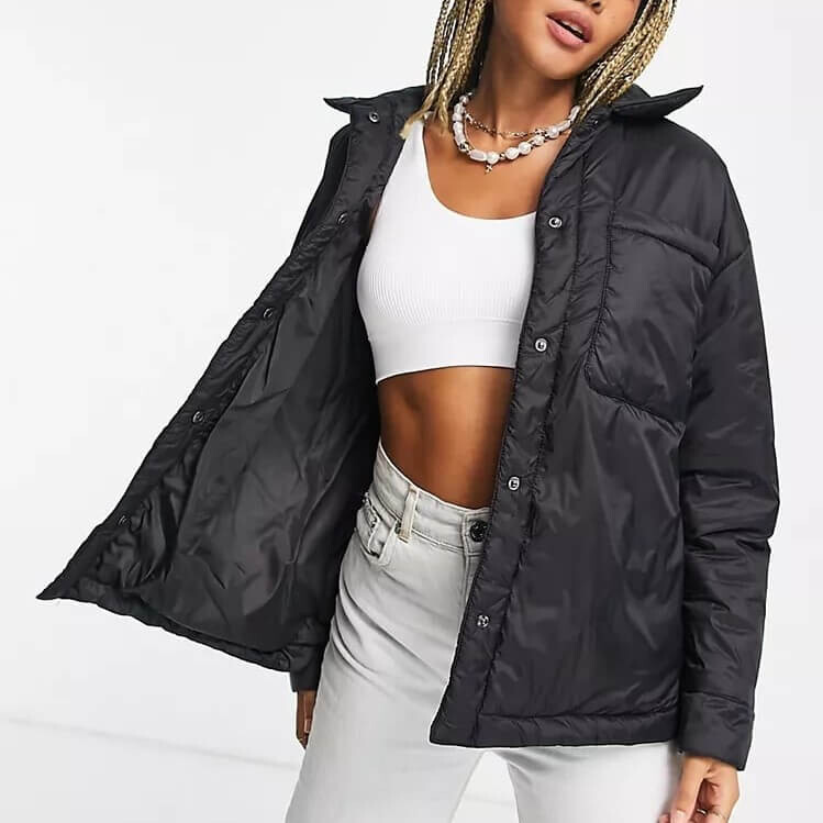 

Куртка Pull&Bear, черный