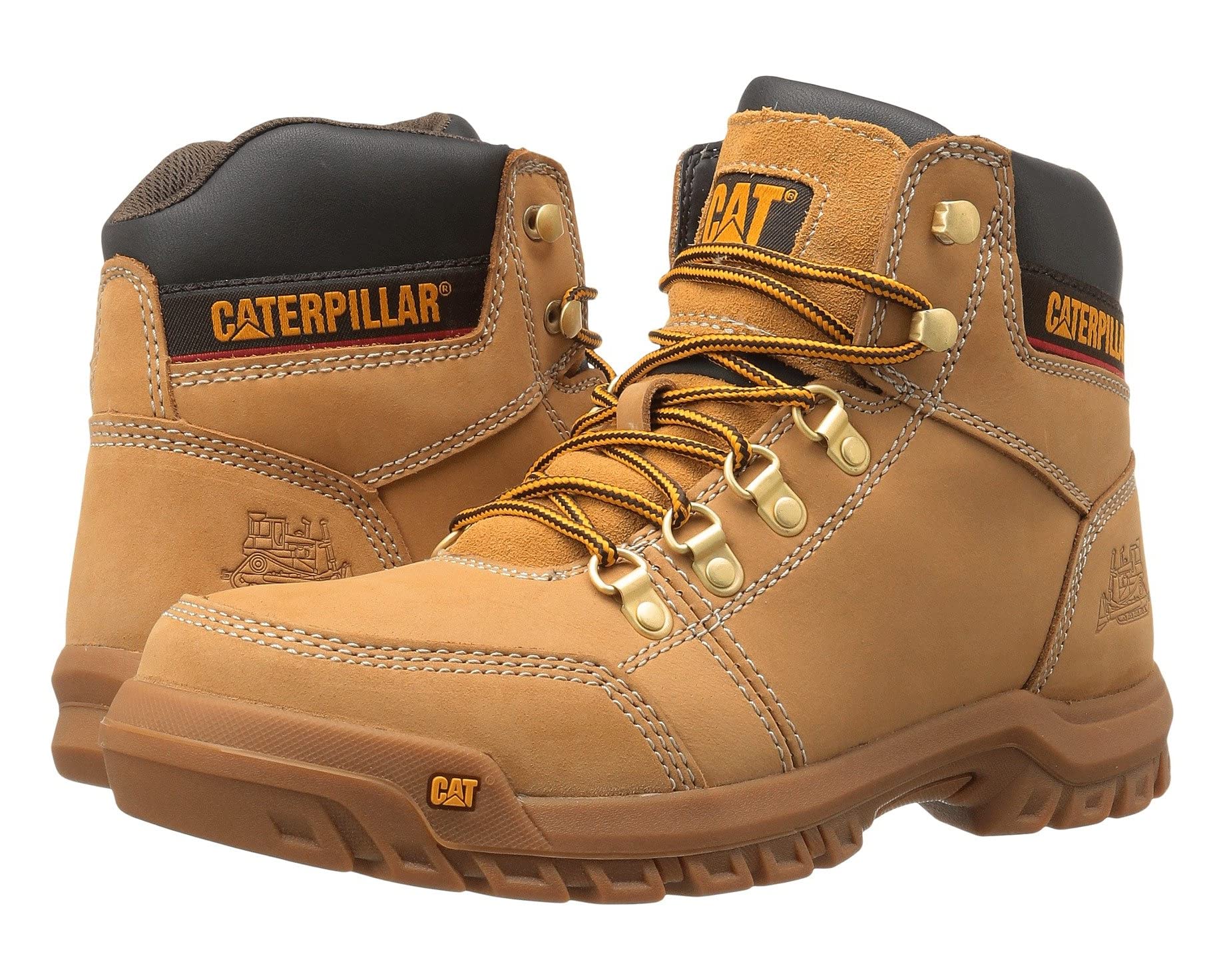 Ботинки caterpillar. Ботинки Катерпиллер Катерпиллер. Ботинки мужские Caterpillar Steel Toe. Сапоги Катерпиллер мужские. Caterpillar men's us 8.5 Steel Toe eh outline work Boots Seal Brown p90803.