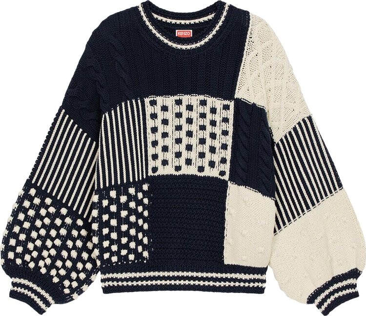 

Джемпер Kenzo Mixed Cable Jumper 'Midnight Blue', синий
