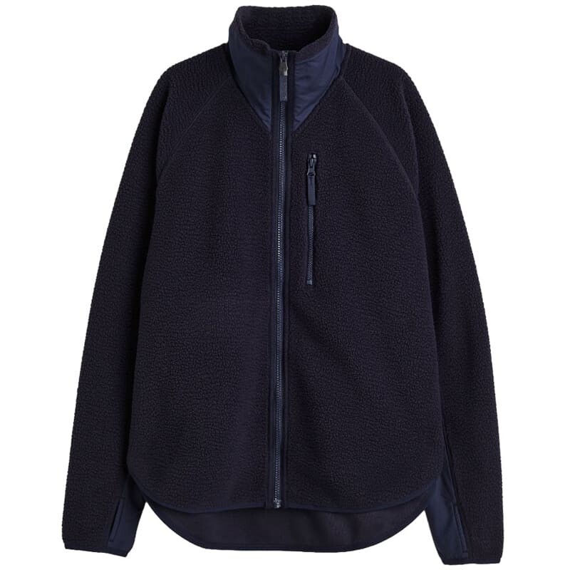 

Куртка H&M Teddy, темно-синий
