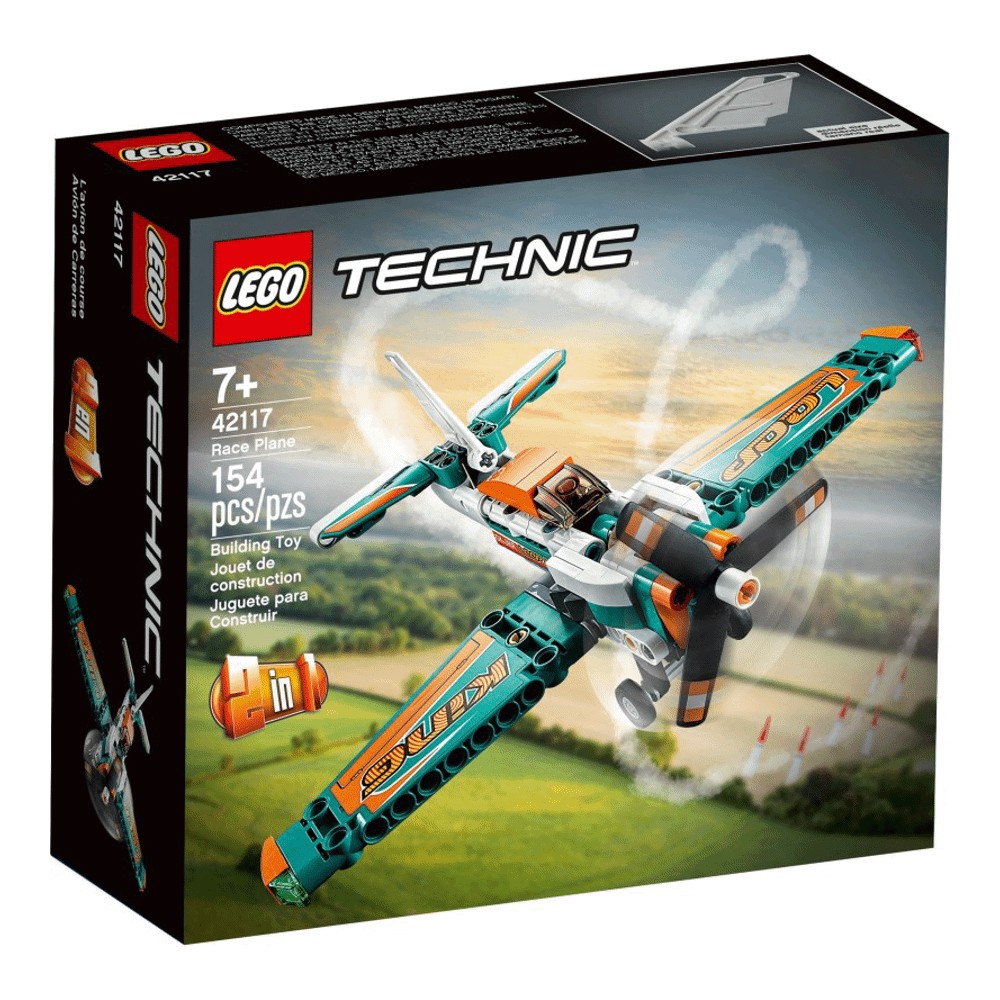 конструктор lego technic 42117 гоночный самолёт 154 дет Конструктор LEGO Technic 42117 Гоночный самолет