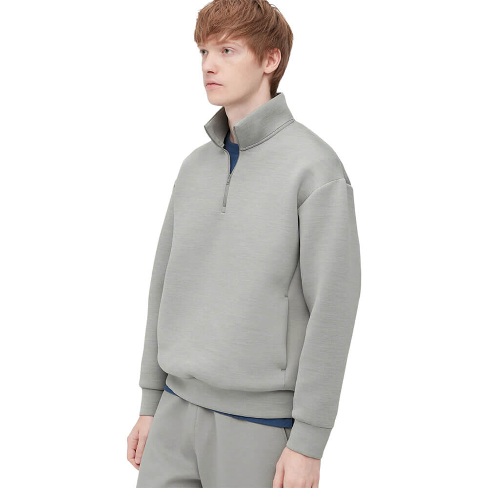 

Толстовка с молнией Uniqlo Ultra Stretch Dry, серый
