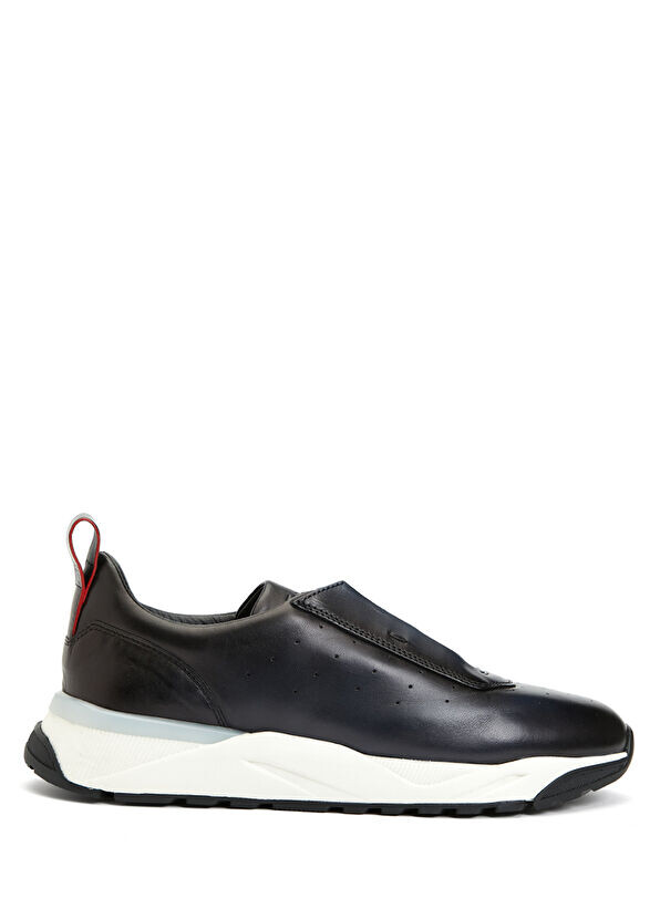 

Мужские кожаные кроссовки Santoni Sport, синий