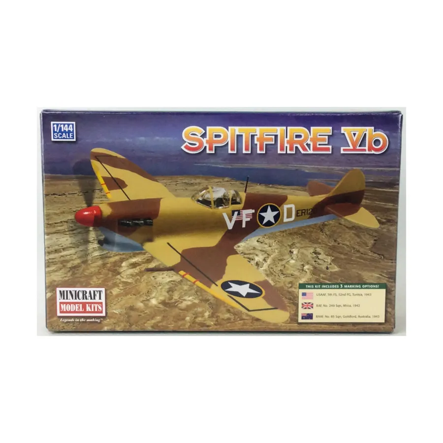 

Спитфайр Вб, WWII Aircraft - 1:144 Scale (Minicraft)