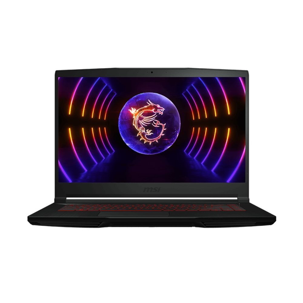 Игровой ноутбук MSI Thin GF63 12VE, 15.6, 8 ГБ/512 ГБ, i5-12450H, RTX 4050, черный, английская/арабская клавиатура игровой ноутбук msi gf63 thin 11uc 15 6 8 гб 512 гб черный английская арабская клавиатура