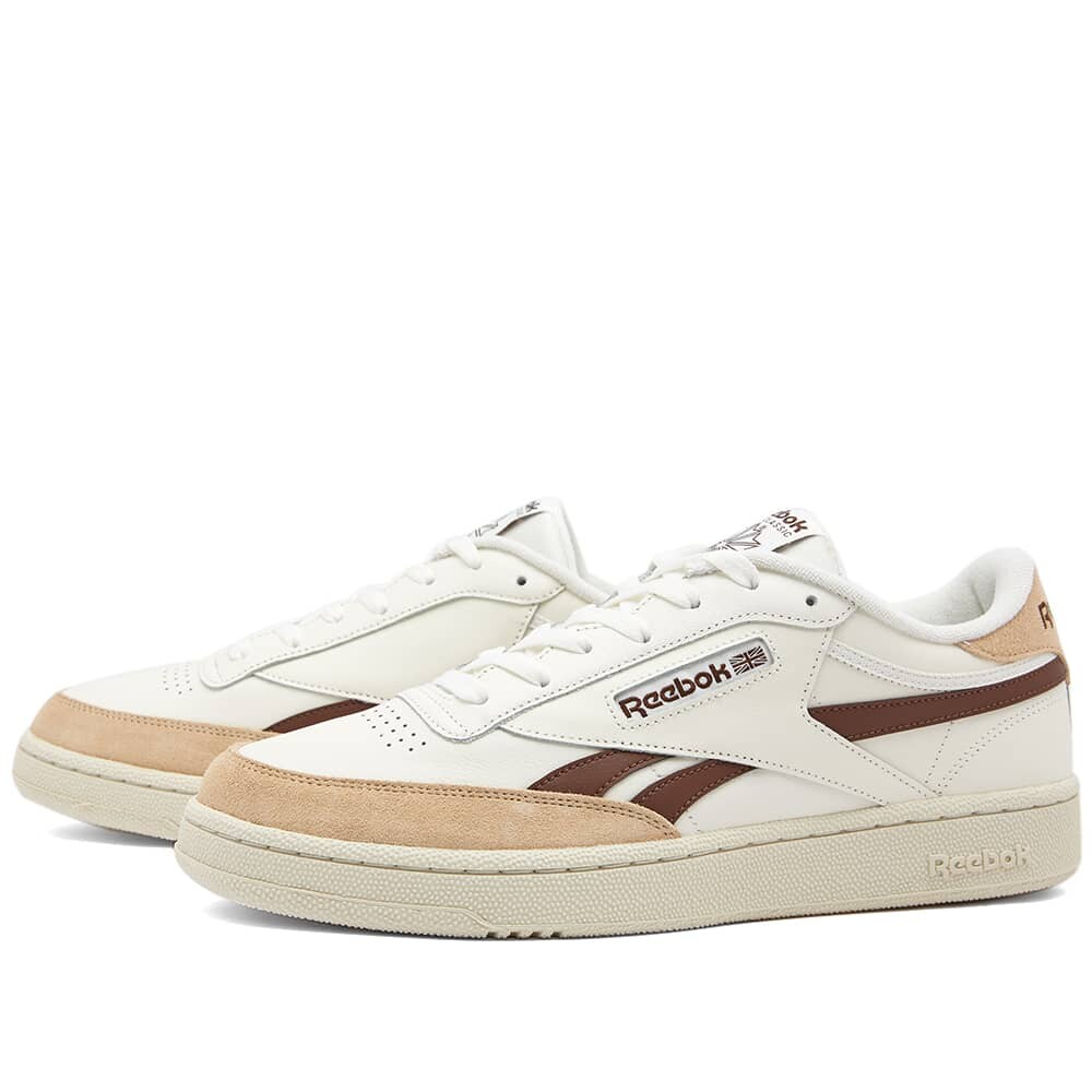 

Кроссовки Reebok Club C Revenge, белый/коричневый/бежевый