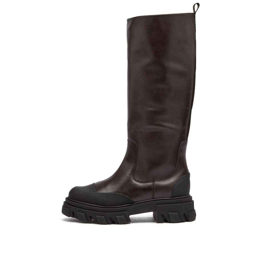 

Сапоги GANNI Cleated High Tubular Boot