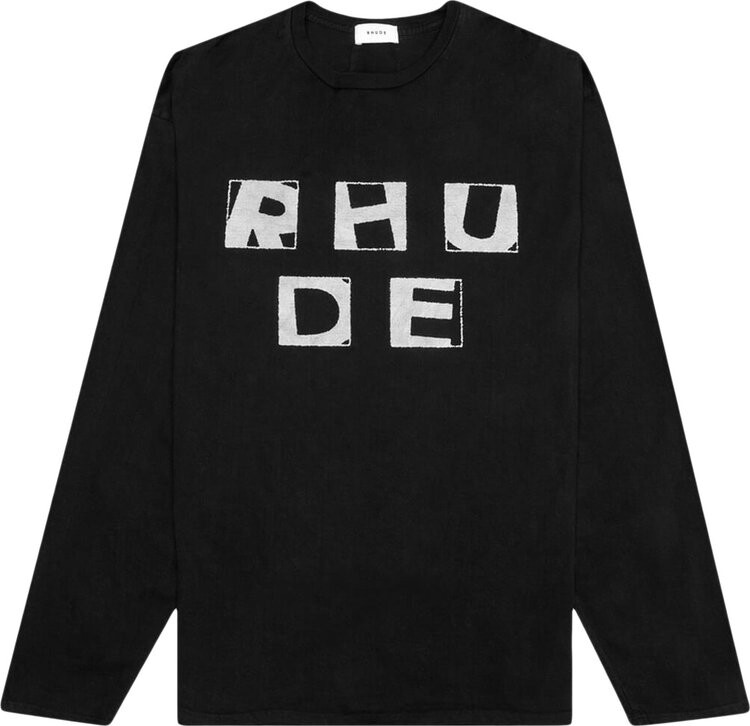 

Лонгслив Rhude Haus Long-Sleeve 'Black', черный