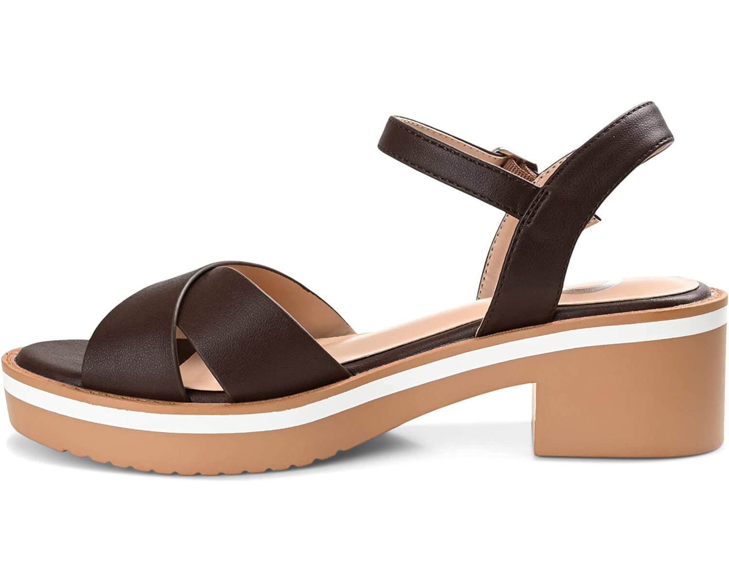 

Туфли на каблуках Hilaree Sandal Journee Collection, коричневый