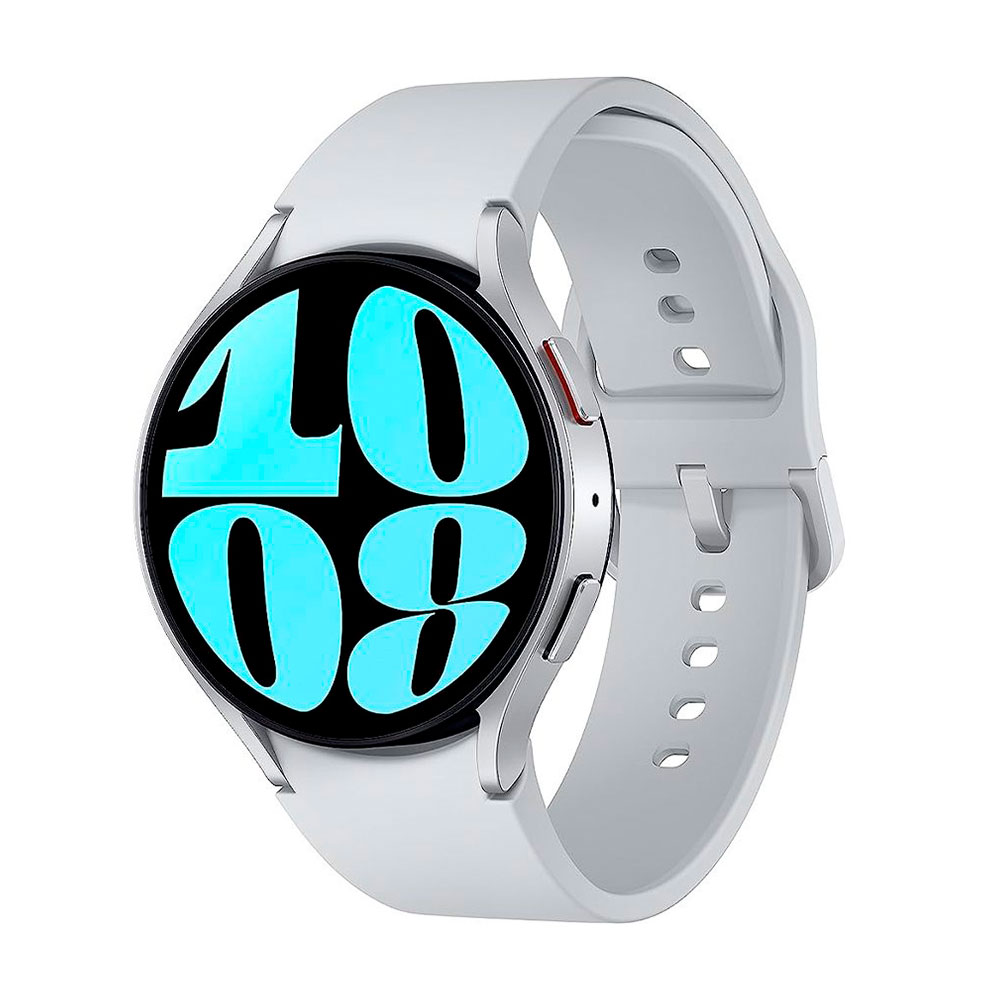 Умные часы Samsung Galaxy Watch 6, 44 мм, Bluetooth, серебристый умные часы samsung galaxy watch 6 40мм lte серебристый