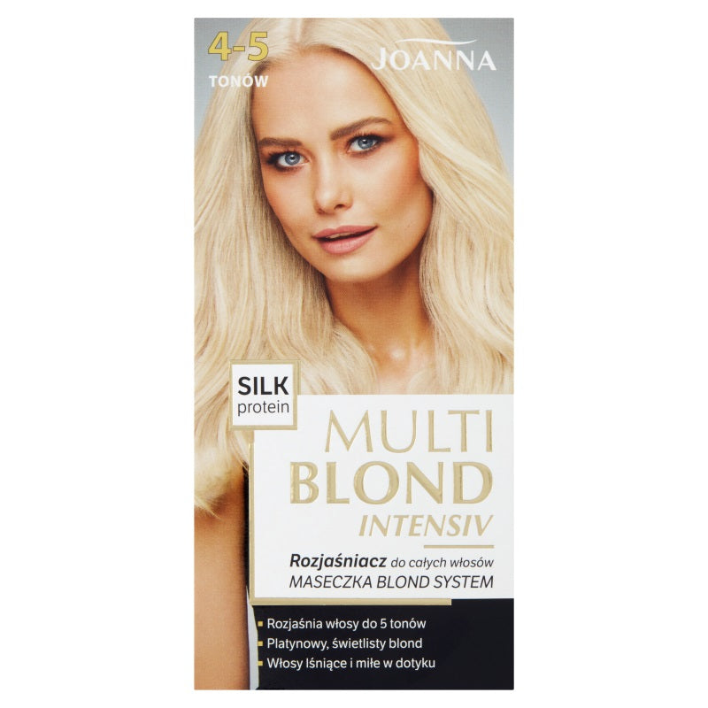 цена Joanna Осветлитель Multi Blond Intensiv для целых волос 4-5 тонов