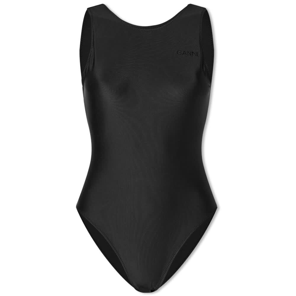 

Спортивный купальник Recycled Core Ganni, Серый