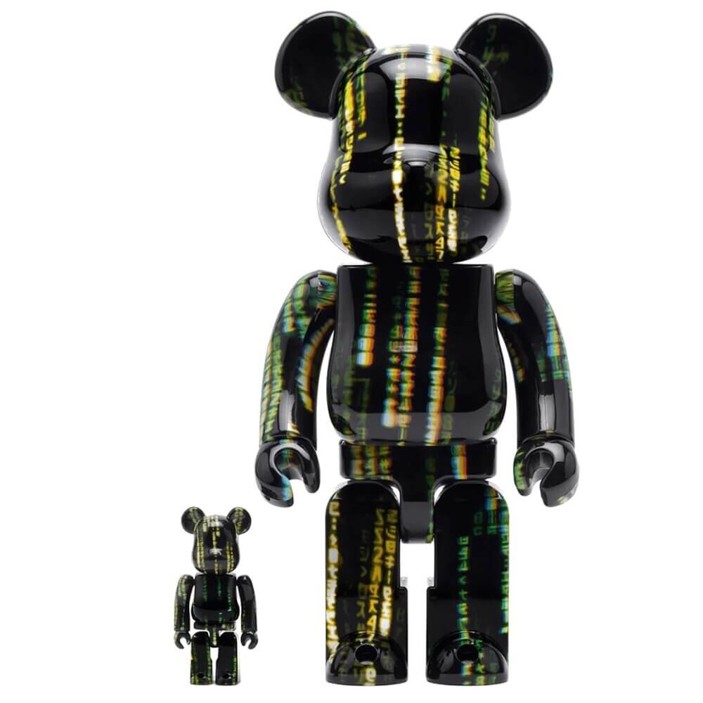

Фигурки Medicom Toy Be@rbrick The Matrix Resurrections 100% & 400%, 7/28 см