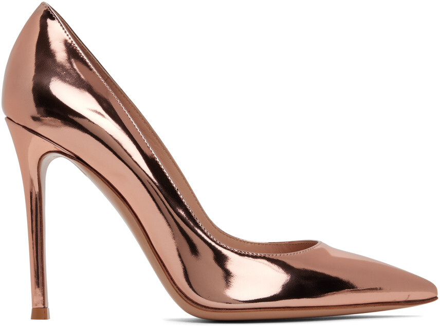 

Коричневые туфли на каблуке Gianvito 105 Gianvito Rossi