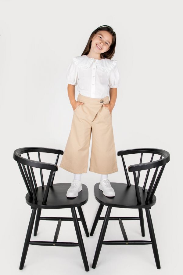 

Брюки Coccodrillo коричневый тип CULOTTE