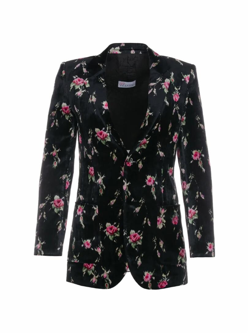 

Жакет с цветочным принтом RED Valentino