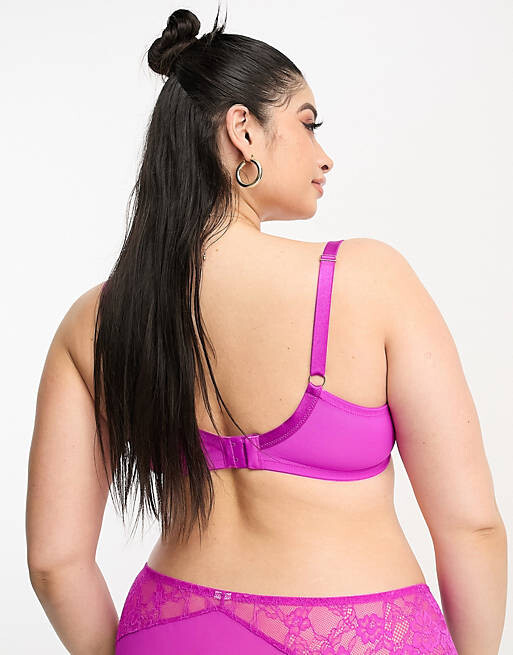 

Лилово-сиреневый бюстгальтер с глубоким вырезом Ann Summers Curve Sexy Lace Planet