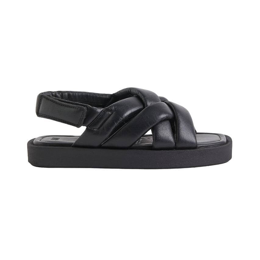 

Сандалии H&M Leather, черный