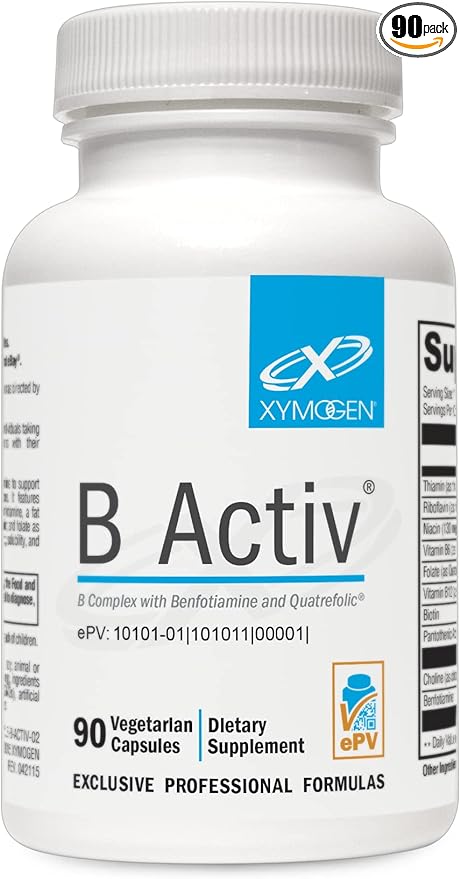 Пищевая добавка XYMOGEN B Activ, 90 капсул