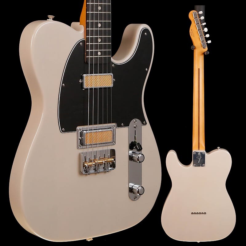 

Fender Gold Foil Telecaster Electric, белый блондин 8 фунтов 8,7 унции Gold Foil Telecaster Electric, White Blonde
