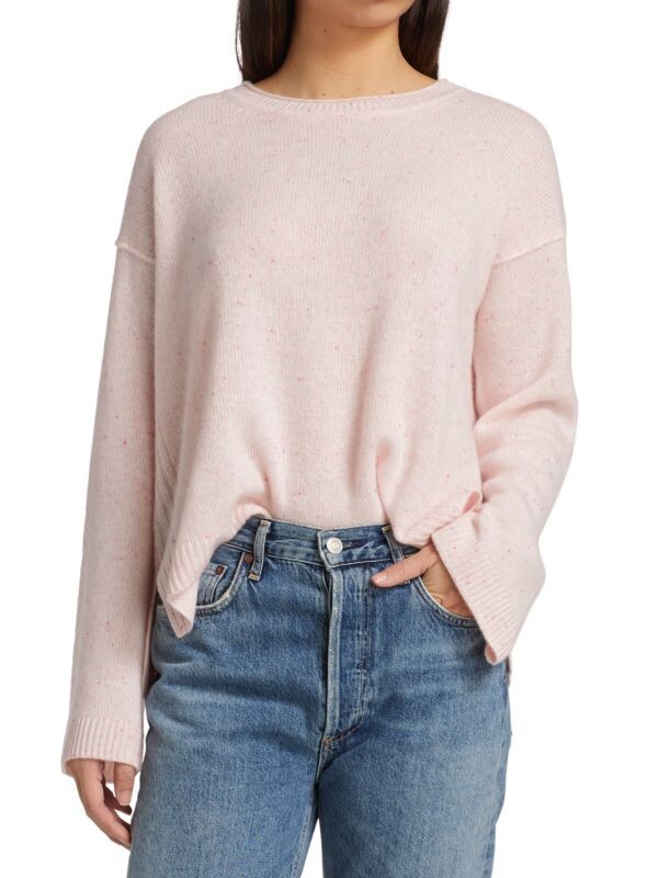 

Мраморный пуловер flurry Splendid Pink