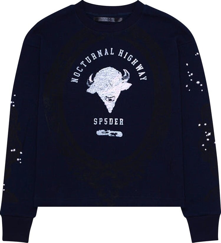 

Лонгслив Sp5der Long-Sleeve Thermal 'Ink', черный
