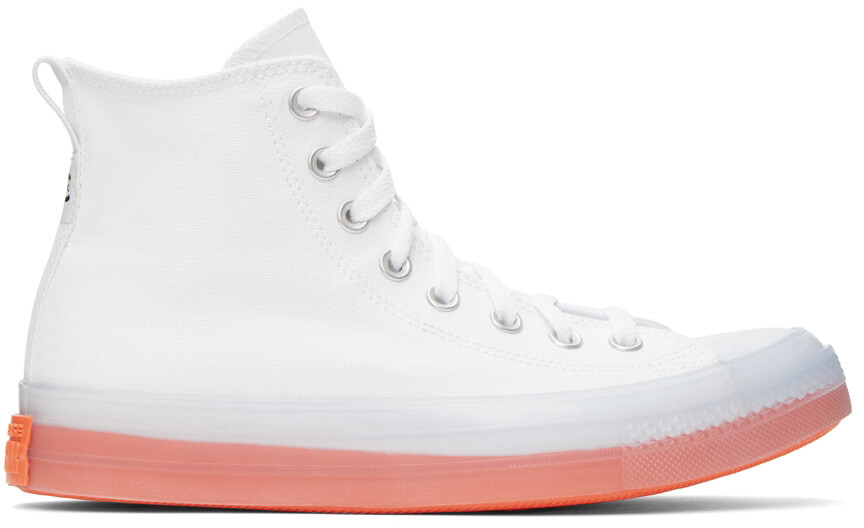 

Белые высокие кроссовки Chuck Taylor All Star CX Converse