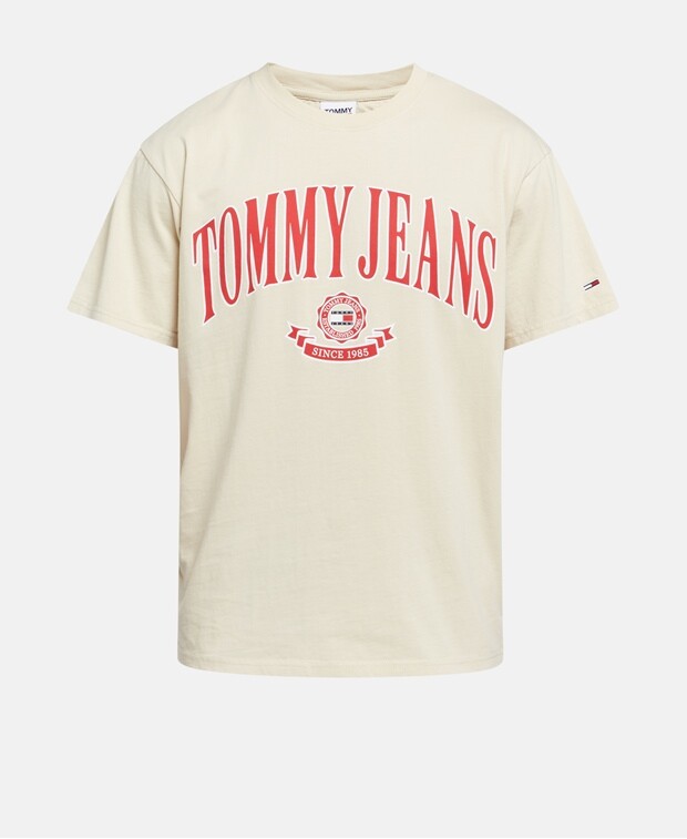 

Футболка Tommy Jeans, естественный