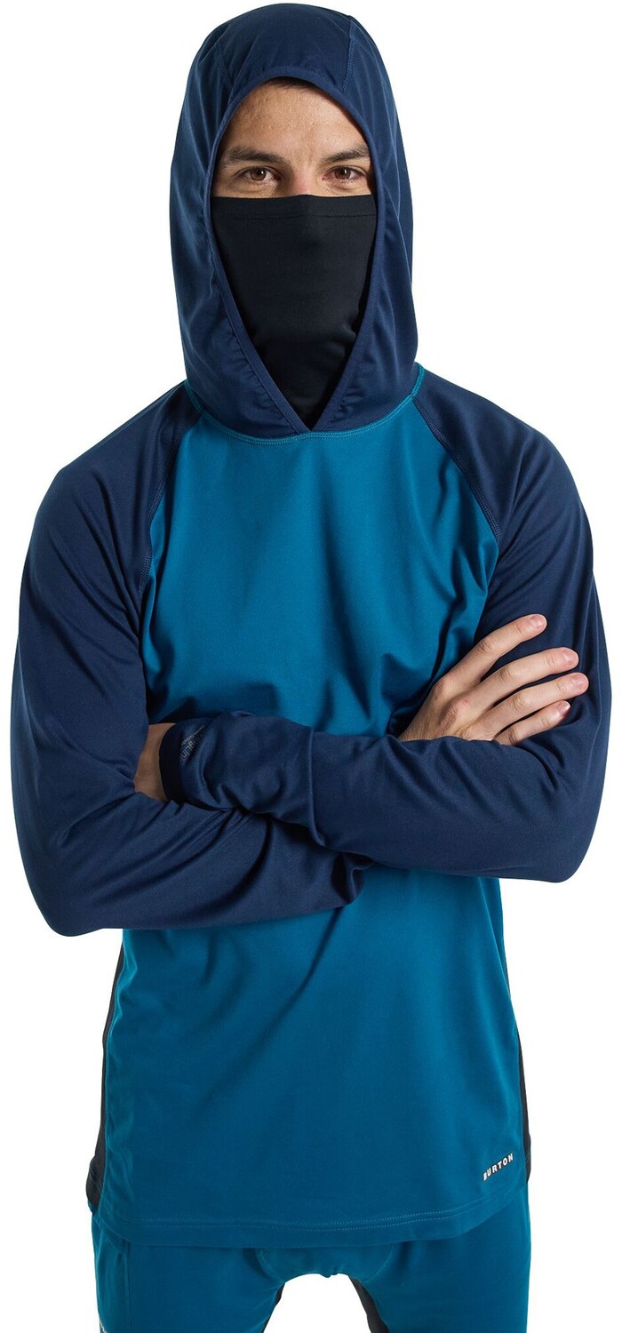 

Толстовка с длинным воротником Midweight X Base Layer, мужская Burton, синий