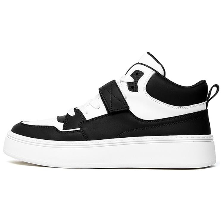 

Кроссовки Jeep Skateboarding Shoes Men Mid-top White/Black, белый/черный
