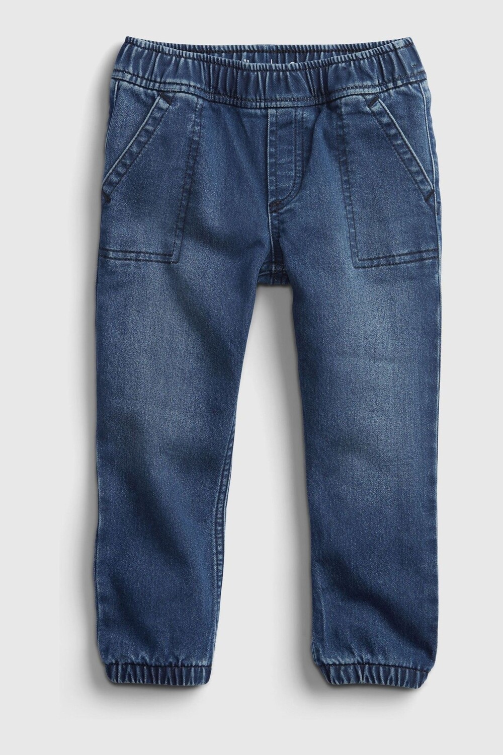 

Джинсовые спортивные штаны на каждый день Gap, синий