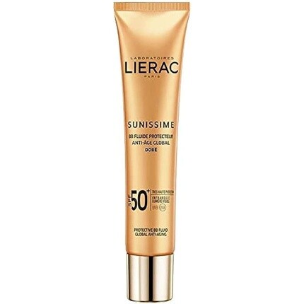 

Bb крем для лица Spf 50+ против старения, УФ-УФ-инфракрасной защиты для всех типов кожи, 40 мл, золотой, Lierac