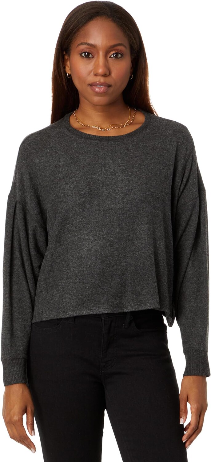 

Трикотажный топ Cloud с открытыми швами Lucky Brand, цвет Charcoal Heather