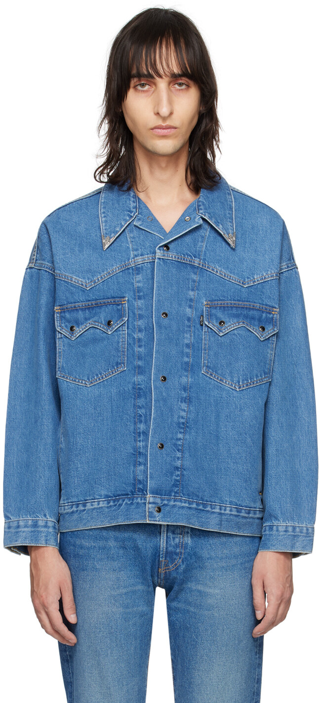 

Синяя джинсовая куртка Western Trucker Levi'S