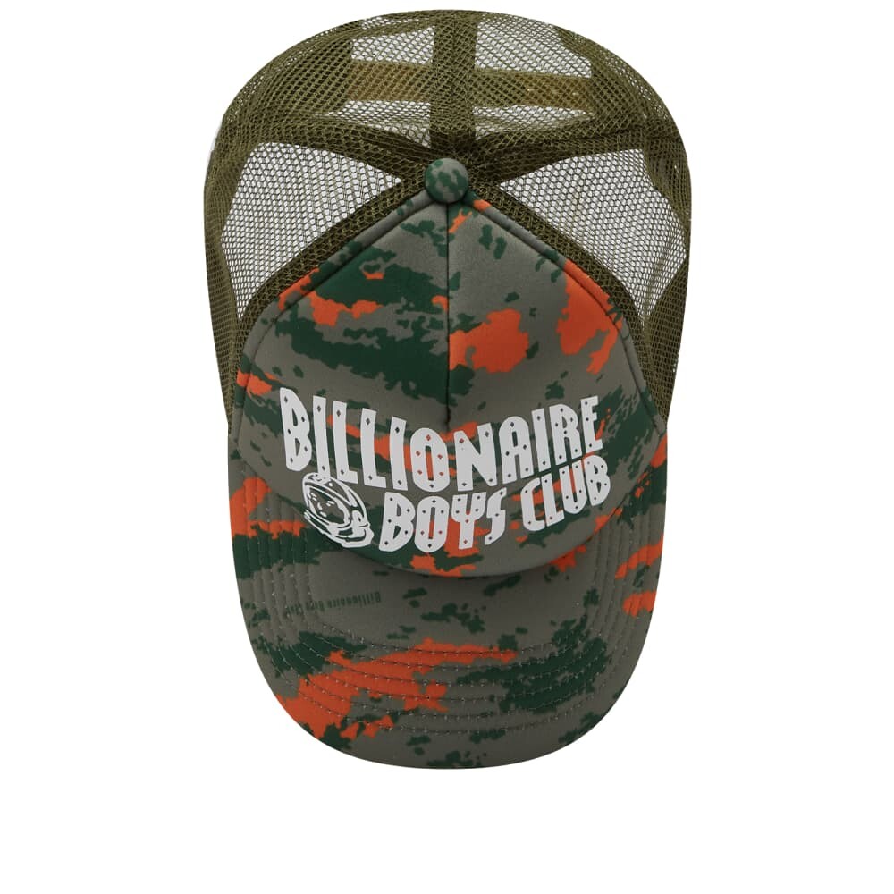 

Кепка дальнобойщика с камуфляжным логотипом Billionaire Boys Club, зеленый