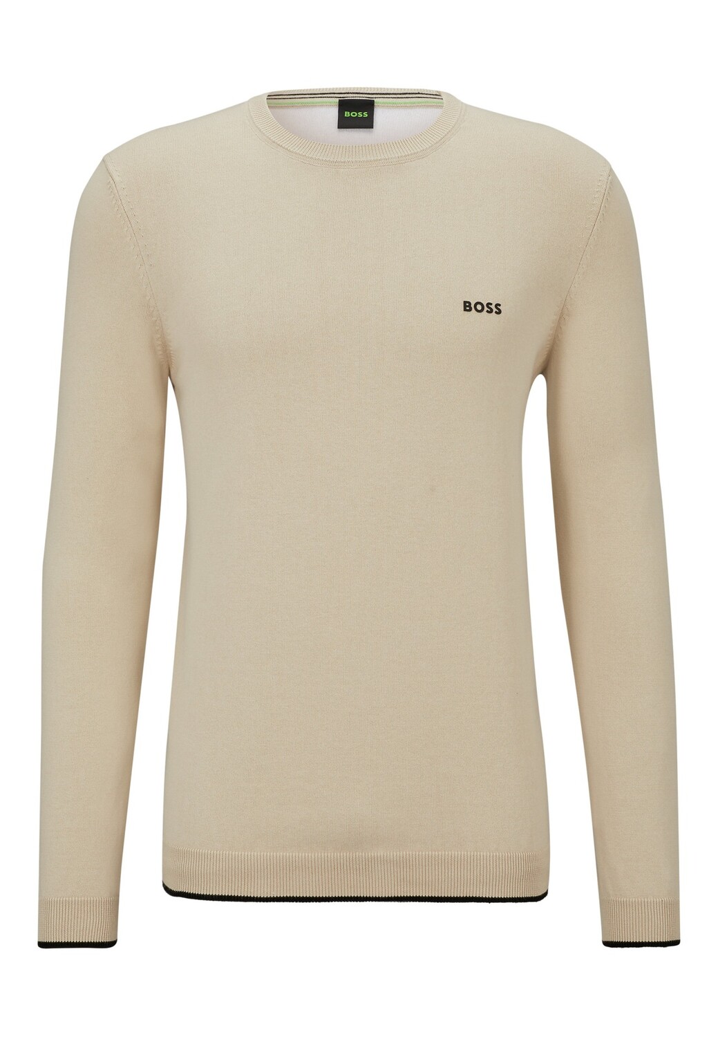 

Свитер BOSS RALLO Regular Fit, бежевый