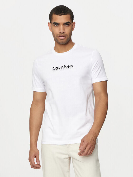 

Футболка стандартного кроя Calvin Klein, белый