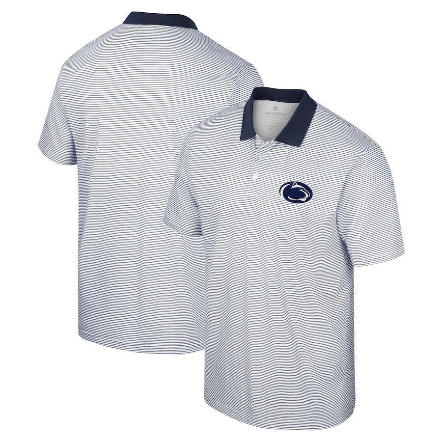 

Поло с коротким рукавом Colosseum Penn State Nittany Lions, белый