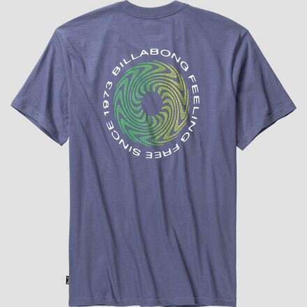 

Футболка Heat с короткими рукавами мужская Billabong, цвет Dusty Grape
