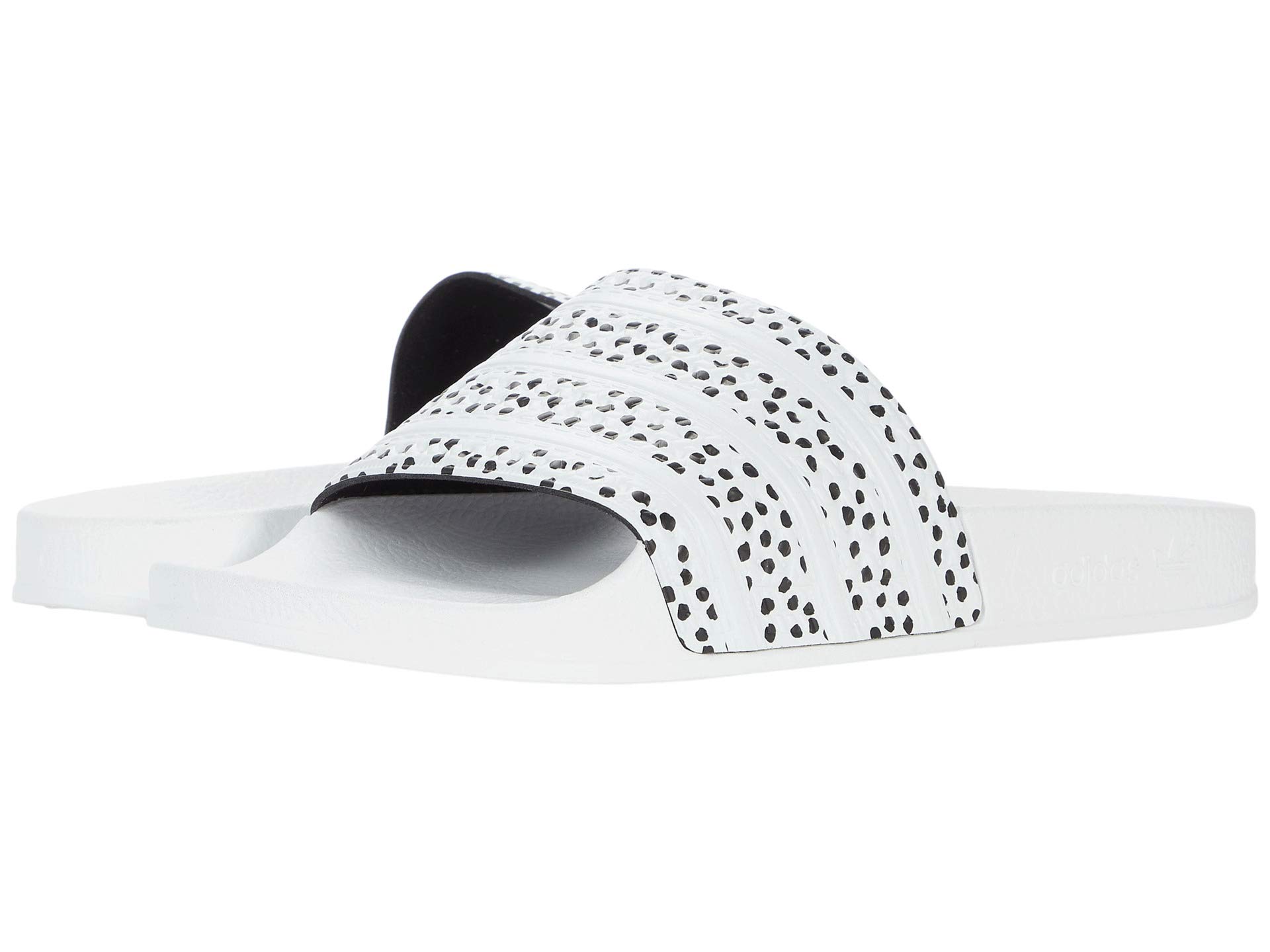 Шлепанцы Adidas Adilette, белый/черный шлепанцы adidas adilette белый черный