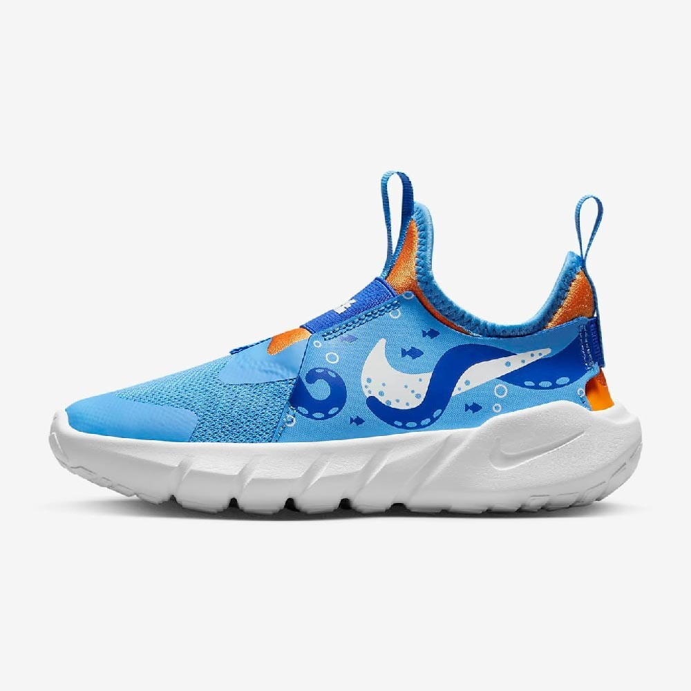 

Кроссовки Nike Flex Runner 2 Lil Little Kids, синий/оранжевый/белый