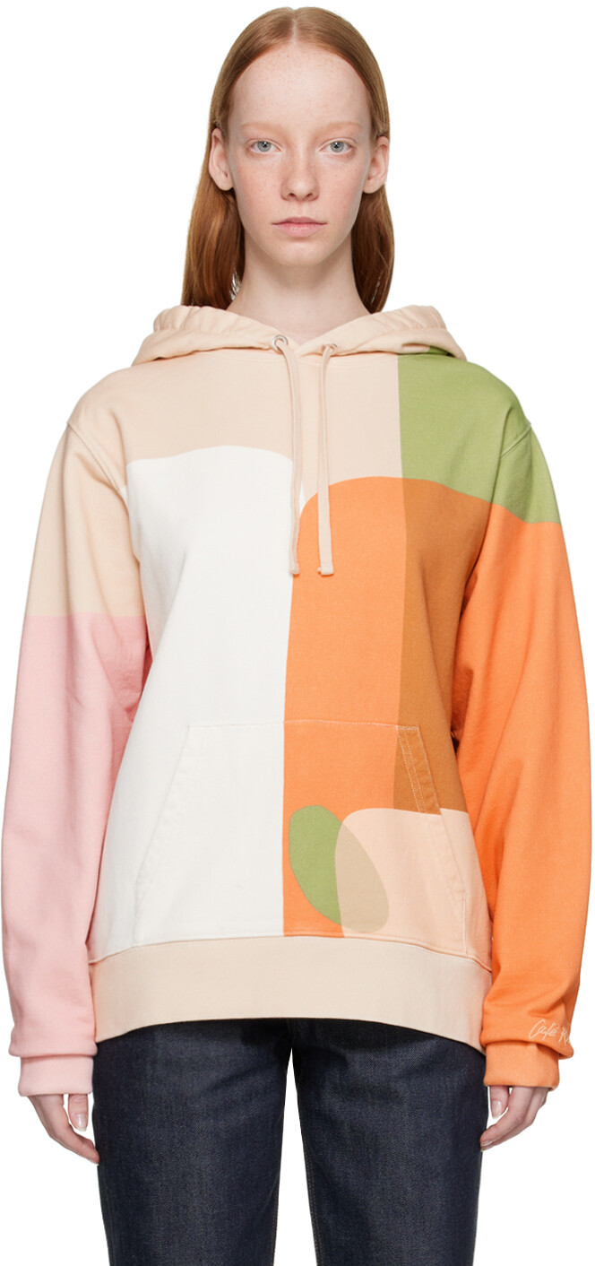 

Многоцветная толстовка с капюшоном Maison Kitsuné