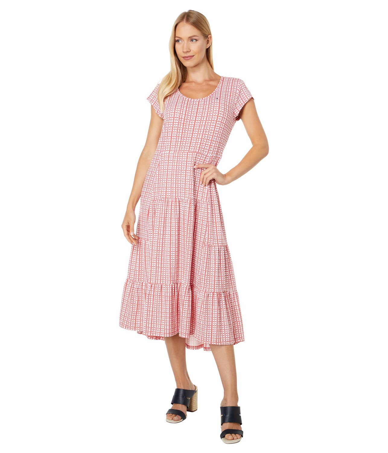 

Платье Tommy Hilfiger, Pueblo Dot Tiered Dress