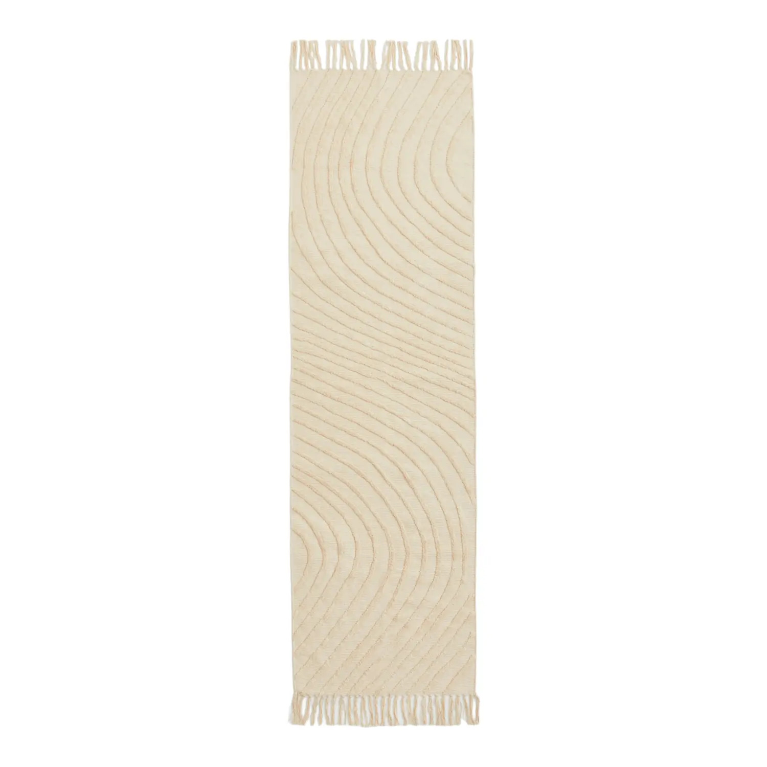 

Ковер H&M Home Tufted-pattern, светло-бежевый